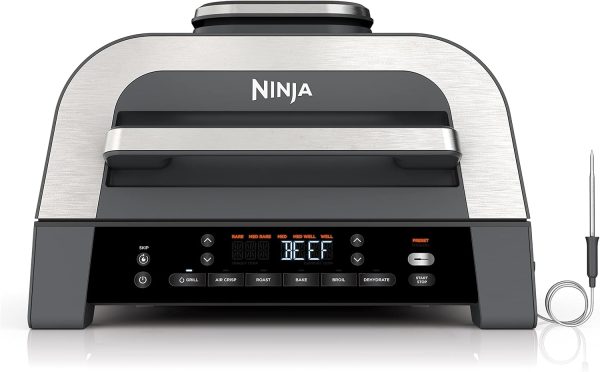 Ninja DG551 Foodi Smart XL 6-in-1 Indoor Grill with Air Fry, Roast, Bake, Broil, & Dehydrate - Image 2
