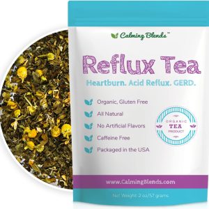Acid Reflux Loose Leaf Tea | Acid Reflux, Heartburn & Indigestion | Caffeine-Free | 36 Cups